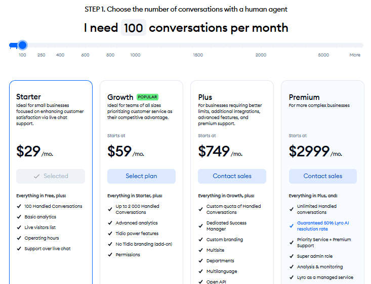 Tidio_Pricing