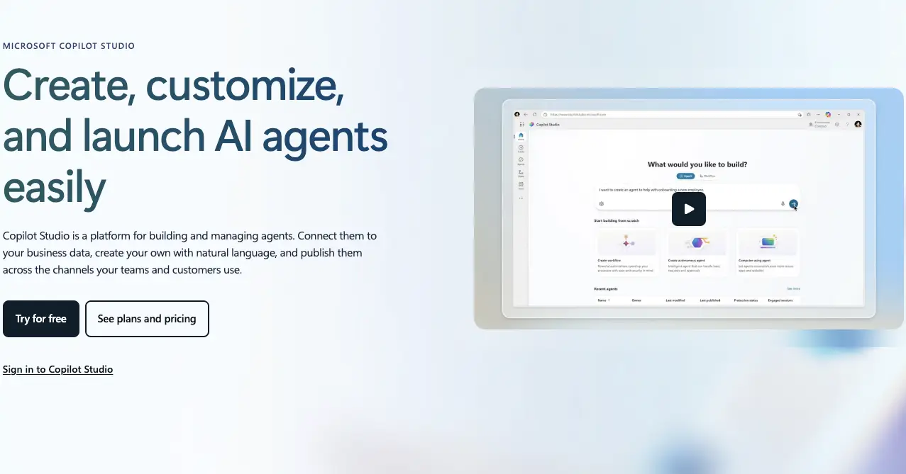 Microsoft Copilot Studio