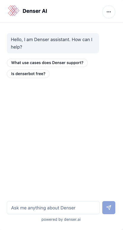 Denser_AI_Chatbot_example