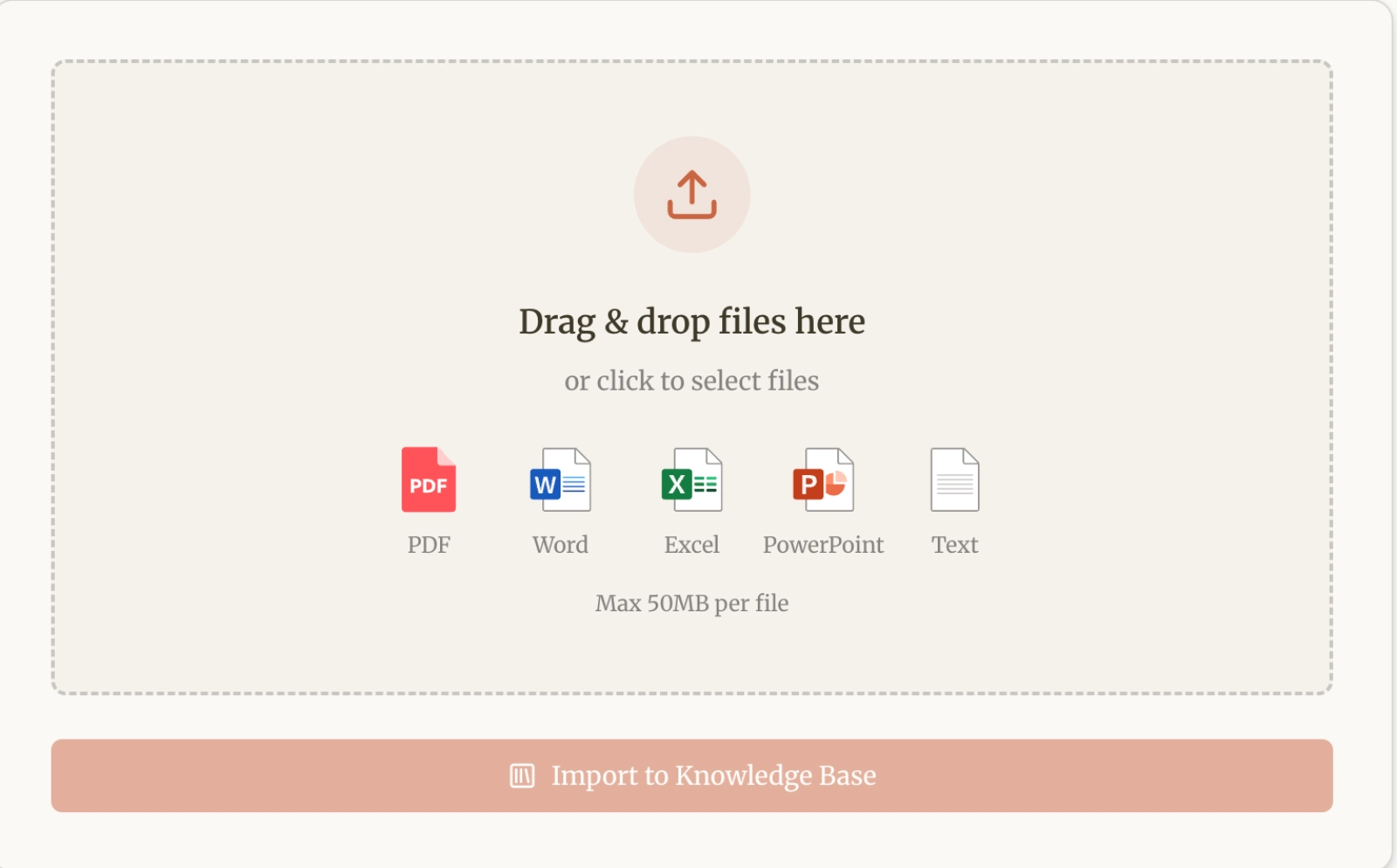 Example of Denser AI responses showing source citations linked to underlying knowledge base documents