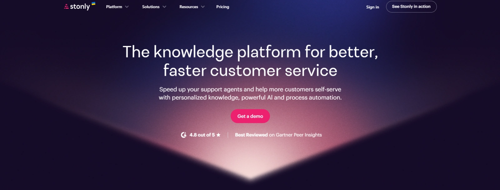 Stonly interactive step-by-step guide builder