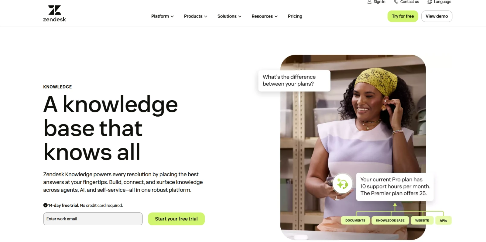 Zendesk help center and knowledge base inside Zendesk Suite