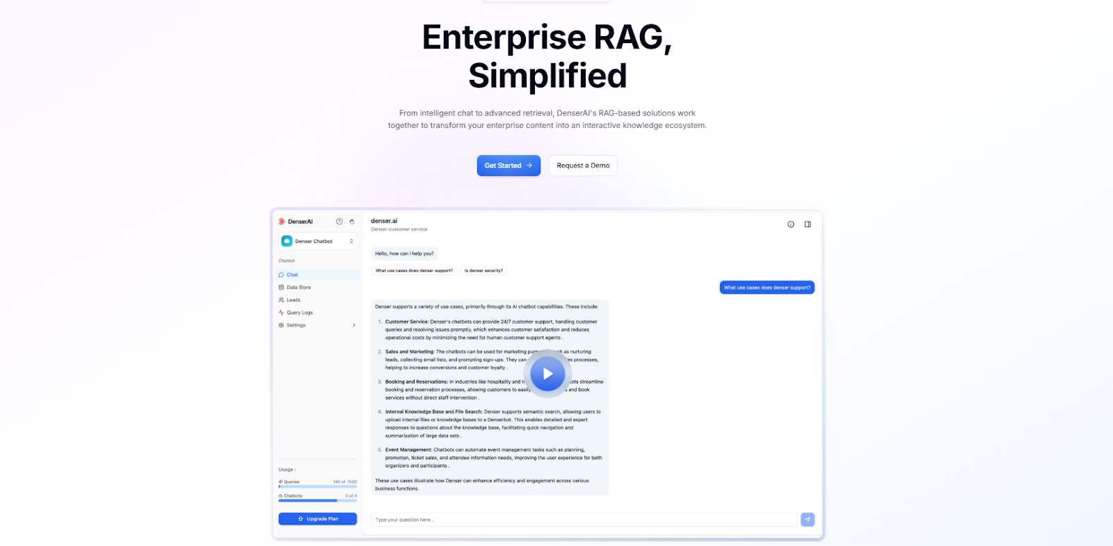 Denser_Enterprise_RAG