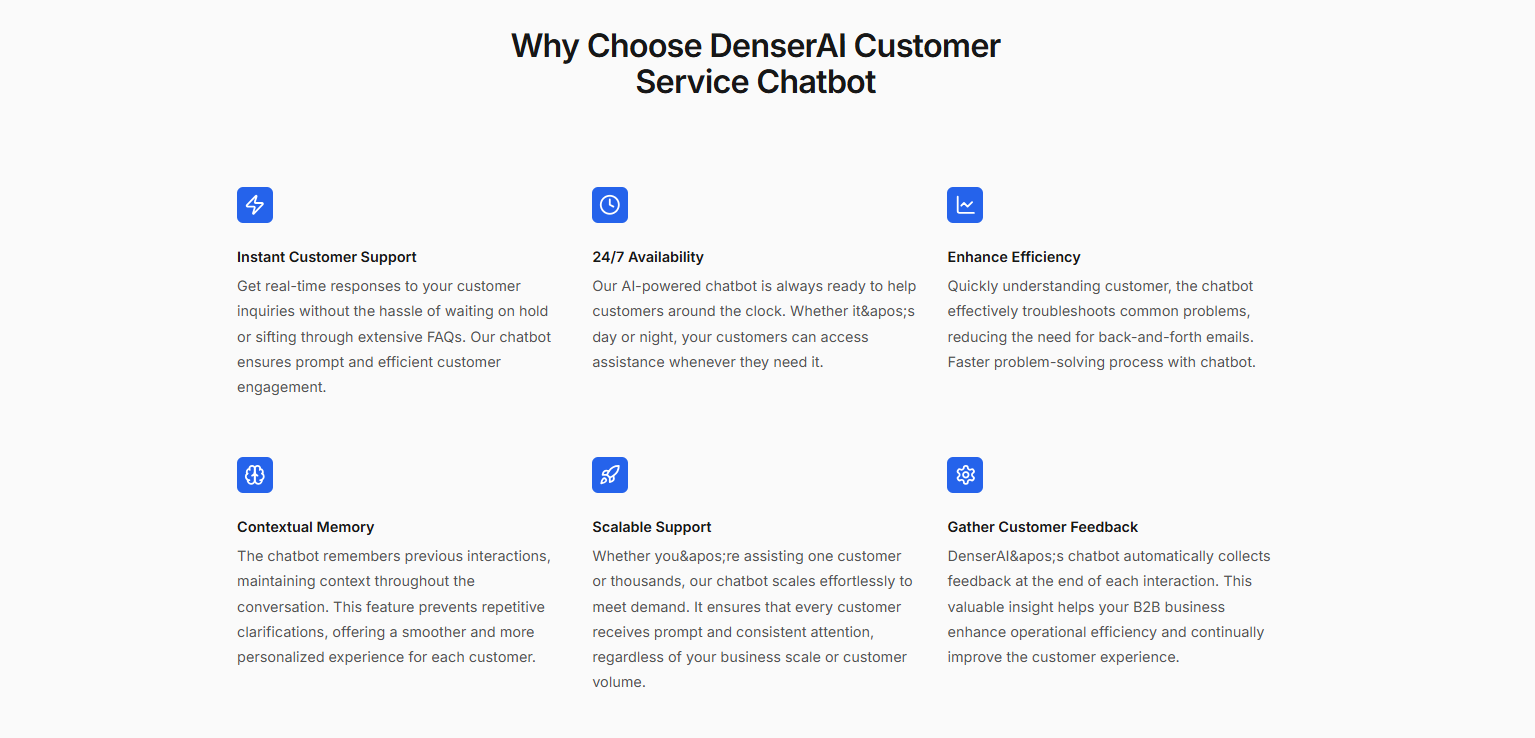 Denser_AI_Customer_Service