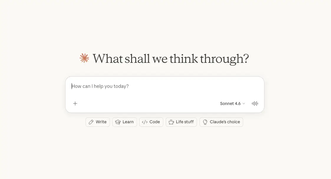 Claude document review interface