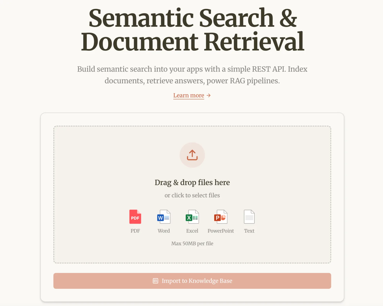 Denser AI HR chatbot answering an employee policy question with a source citation