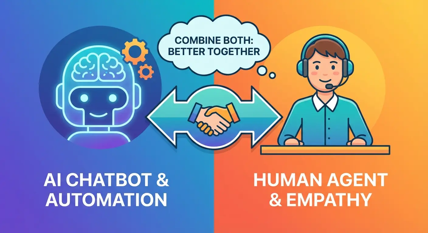 AI Live Chat: How to Combine Chatbots With Live Agents (2026)