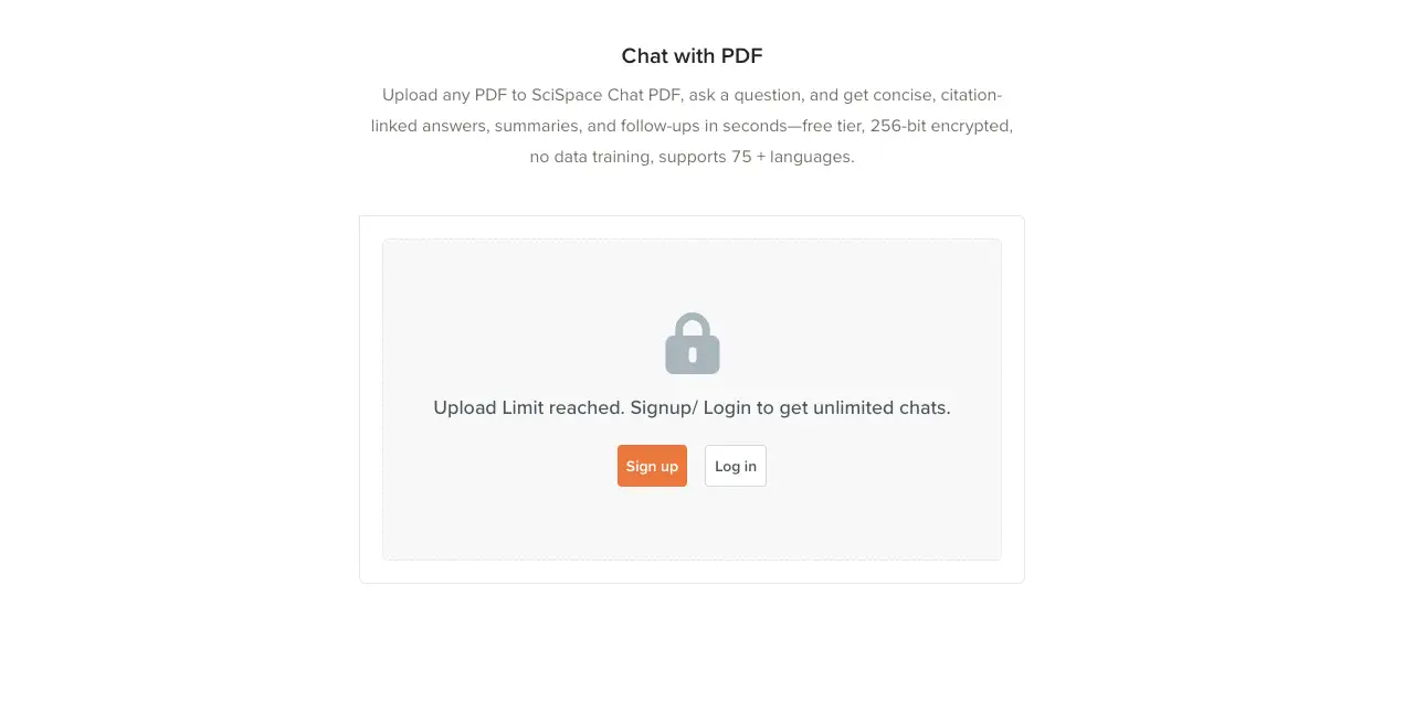 SciSpace academic research paper search and summarization