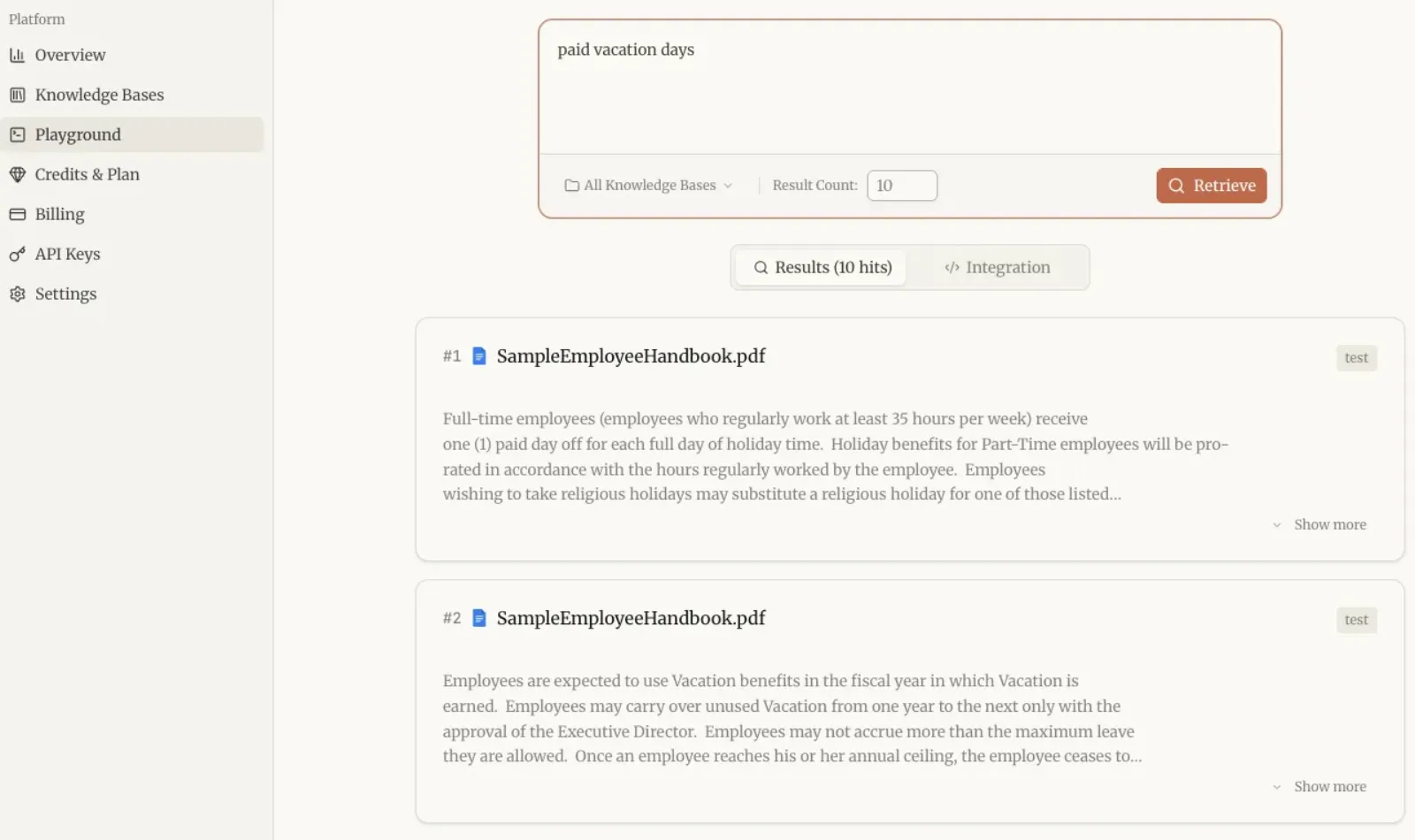 SaaS knowledge base for product documentation — overview of 6 tools compared