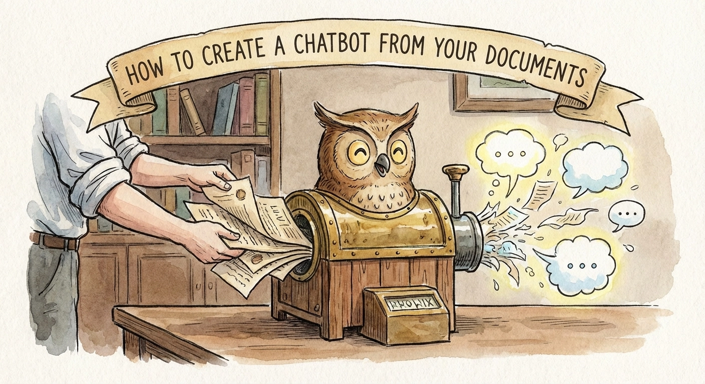 How to Create a Chatbot With Your Documents
