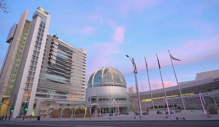 San José City Hall, the civic center of the City of San José
